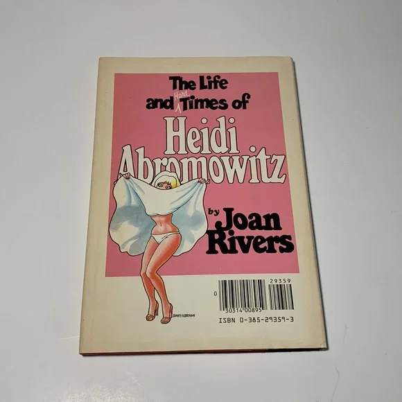 The Life And Hard Times of Heidi Abromowitz By Joan Rivers 1984 First Printing - Picture 2 of 12